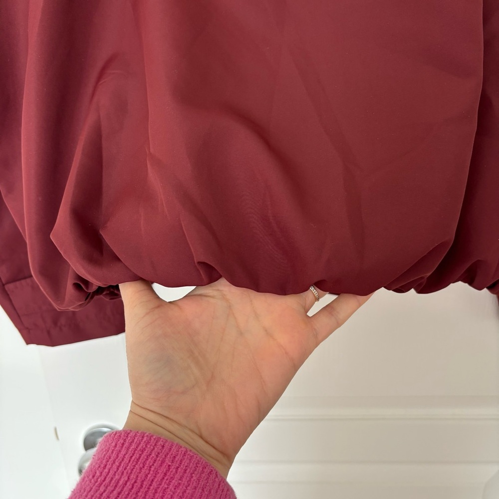 Commense | NEW w/ TAGS Burgundy Vintage Loose Jacket - Size XL - Picture 8 of 8
